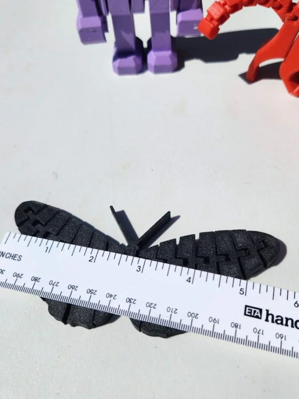 3D Printed Toys Toy Bundle Robot Cat Butterfly Articulated Made by my 8 year old
